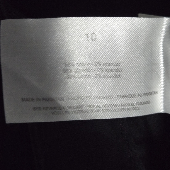 Social Standard by Sanctuary Women's Ankle Skinny Black Camo Denim Jeans Size 10 - Picture 12 of 15